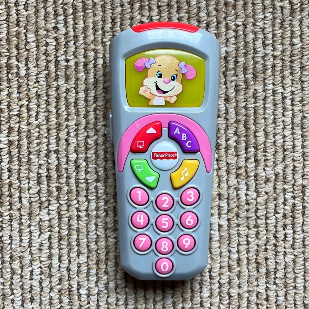 Fisher Price talking girl remote control